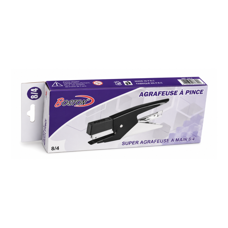 Agrafeuse BOSTAN Réf. 811 pour Agrafes 8/4 - Agrafeuse de Bureau Compacte et Robuste pour École, Maison et Bureau | Maroc