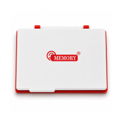 Boîte à Tampon Encreur Rouge MEMORY Réf. 126RG - Tampon Encreur pour Cachets Administratifs, Bureau et Entreprise | Maroc