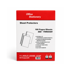 Pochettes Perforées A4 PP –...
